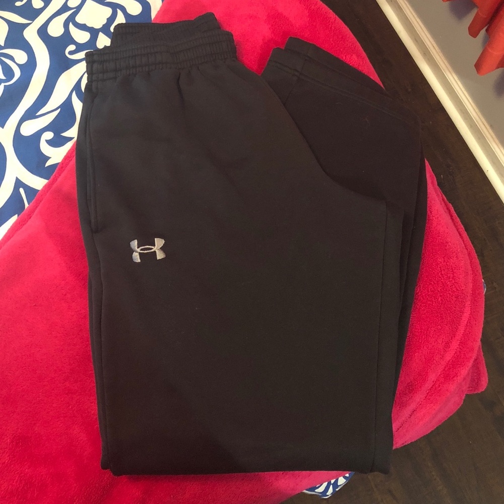 Under Armour sweat pants!